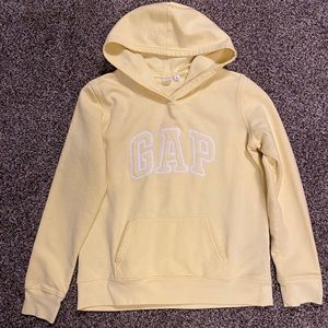 Gap Hoodie Light Yellow EUC